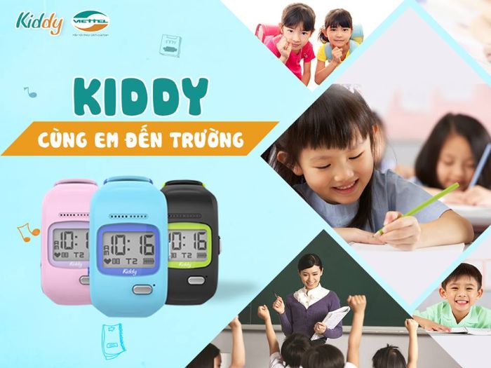 Đồng hồ thông minh cho bé tại Kiddy Viettel