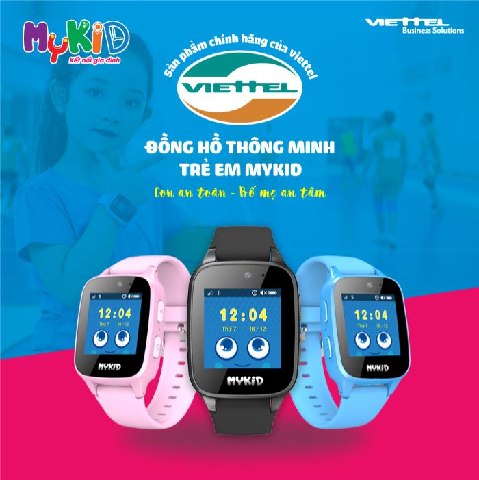 Mua đồng hồ cho bé gái ở mykidviettel.vn